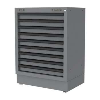 Sealey APMS40BE Superline PRO® Black Edition Modular Cabinet 9 Drawer 680mm
