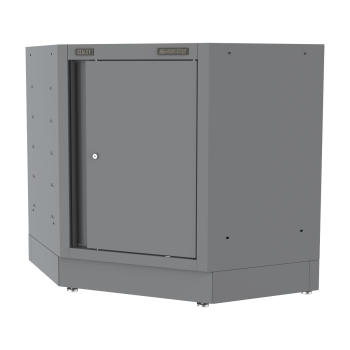 Sealey APMS42BE Superline PRO® Black Edition Modular Corner Floor Cabinet 860mm