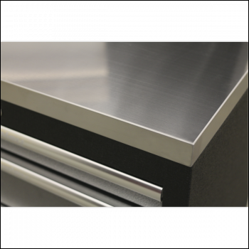 Sealey APMS50SSC Superline PRO® Stainless Steel Worktop 2040mm