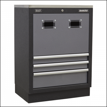 Sealey APMS63 Superline PRO® Modular Reel Cabinet 3 Drawer 680mm