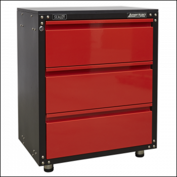 Sealey APMS82 American PRO® Modular Cabinet with Worktop 3 Drawer 665mm