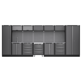 Sealey APMSSTACK17SS Superline PRO® Storage System with Stainless Worktop 4.92m