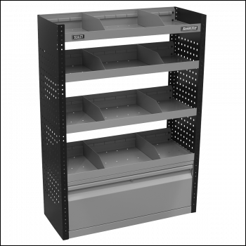 Sealey APMSVCOMBO1 Superline PRO® Modular Flat Shelf Van Storage System