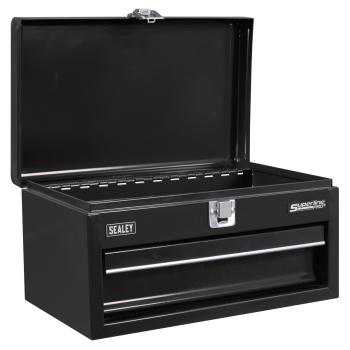 Sealey APMTB2 Superline Pro® Mini Toolbox with Drawer - Black