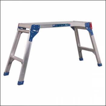 Sealey APS2E Folding Platform 2-Tread Aluminium - EN 131-4