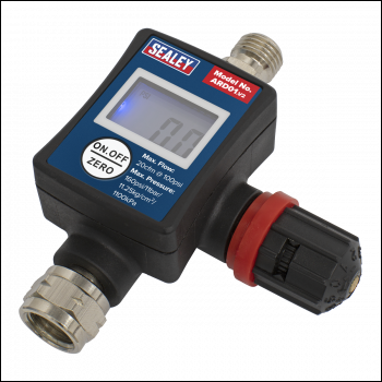 Sealey ARD01 On-Gun Digital Pressure Regulator/Gauge