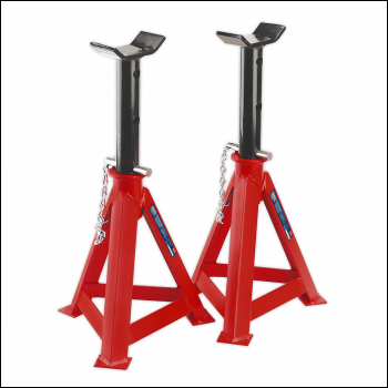 Sealey AS10000 Axle Stands (Pair) 10 Tonne Capacity per Stand