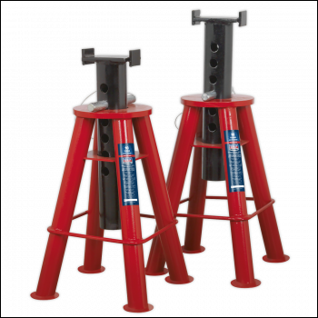 Sealey AS10 Premier Axle Stands (Pair) 10 Tonne Capacity per Stand