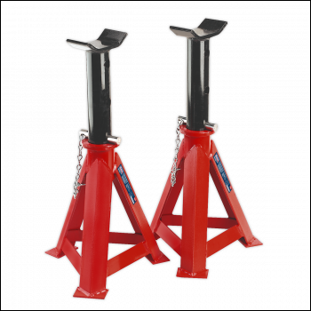 Sealey AS12000 Axle Stands (Pair) 12 Tonne Capacity per Stand