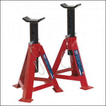 Sealey AS5000 Axle Stands (Pair) 5 Tonne Capacity per Stand