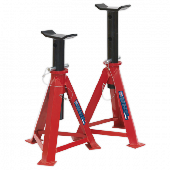 Sealey AS7500 Axle Stands (Pair) 7.5 Tonne Capacity per Stand