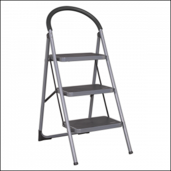 Sealey ASL23 3-Tread Step Stool 150kg Capacity - EN 14183