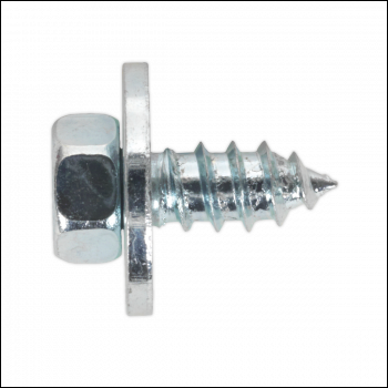 Sealey ASW121 Zinc Plated Acme Screw with Captive Washer M12 x 1/2 inch  - Pack of 50