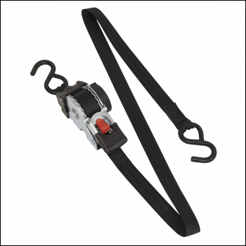 Sealey ATD25301 Auto Retractable Ratchet Strap 25mm x 3m