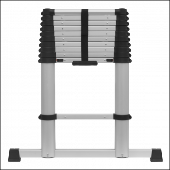 Sealey ATL11 Aluminium Professional Telescopic Ladder 11-Tread - EN 131