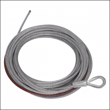 Sealey ATV1000W.WR Wire Rope for ATV1000W 4.8mm x 12m