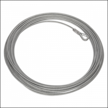 Sealey ATV2040.WR Wire Rope for ATV2040 5.4mm x 17m