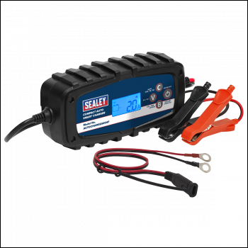 Sealey AUTOCHARGE400HF Compact Auto Smart Charger & Maintainer 4A 6/12V