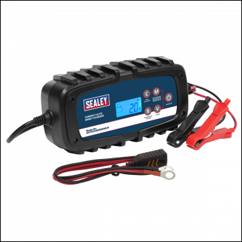 Sealey AUTOCHARGE650HF 6/12V Compact Auto Smart Charger & Maintainer 6.5A