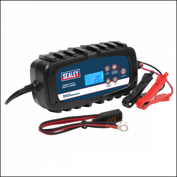 Sealey AUTOCHARGE650HF Compact Auto Smart Charger & Maintainer 6.5A 6/12V