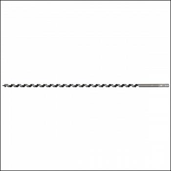 Sealey AW12x600 Auger Wood Drill Bit 12 x 600mm