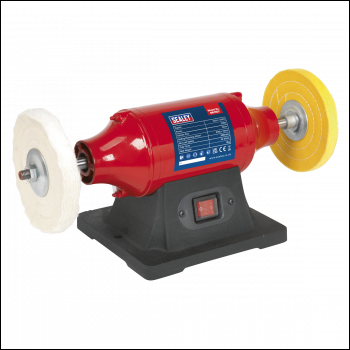 Sealey BB1502 150mm Bench Mounting Buffer/Polisher 370W/230V