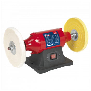 Sealey BB2002 200mm Bench Mounting Buffer Polisher 550W/230V