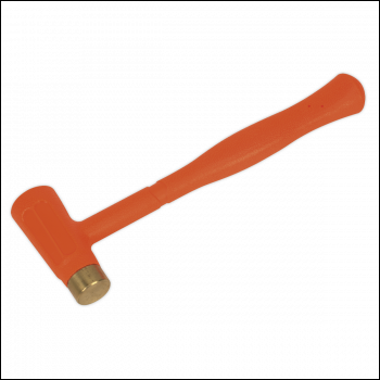 Sealey BFH24 Brass Faced Dead Blow Hammer 1.5lb