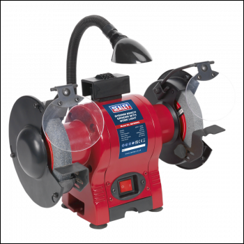Sealey BG150WL 150mm Bench Grinder with Worklight 250W/230V