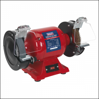 Sealey BG150XW/99 Heavy-Duty 150mm Bench Grinder with Wire Wheel 450W/230V
