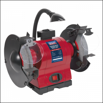 Sealey BG200WL 200mm Bench Grinder with Worklight 550W/230V