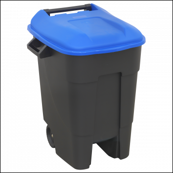Sealey BM100B Refuse/Wheelie Bin 100L - Blue