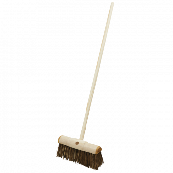 Sealey BM13HX Stiff/Hard Bristle Broom 13 inch (325mm)