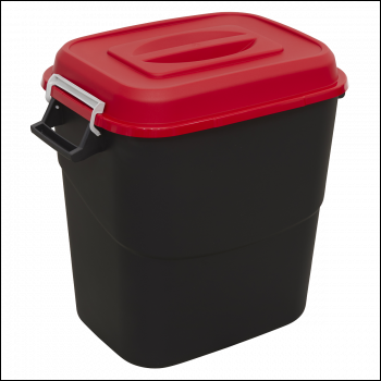 Sealey BM75R Refuse/Storage Bin 75L - Red