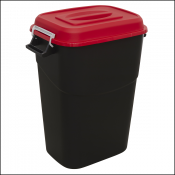 Sealey BM95R Refuse/Storage Bin 95L - Red