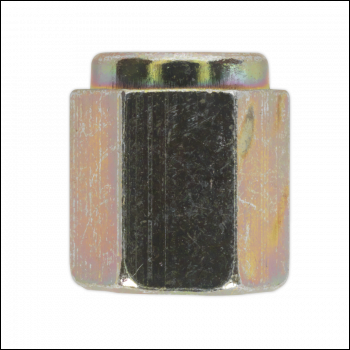 Sealey BN10100 Brake Pipe Nut Short Female M10 x 1mm - Pack of 25