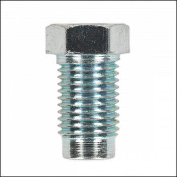 Sealey BN3824SM Brake Pipe Nut Short Male 3/8 inch UNF x 24tpi - Pack of 25