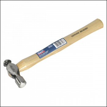 Sealey BPH08 Premier Ball Pein Hammer with Hickory Shaft 8oz