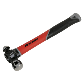 Sealey BPHG16 Premier Ball Pein Hammer with Fibreglass Shaft 16oz