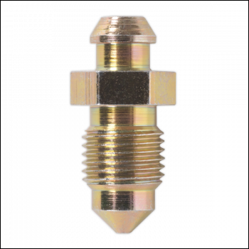 Sealey BS10125 Brake Bleed Screw M10 x 25mm 1mm Pitch Pack of 10