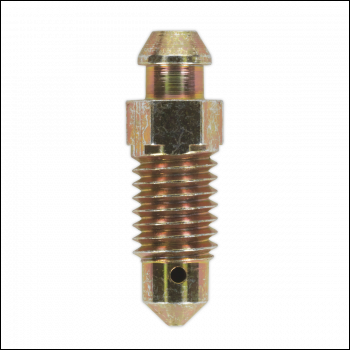 Sealey BS8125 Brake Bleed Screw M8 x 24mm 1.25mm Pitch Pack of 10