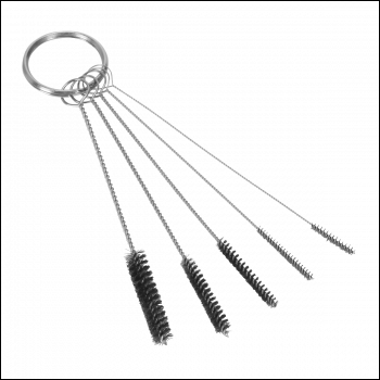 Sealey BSGC4 Mini Brush Spray Gun Cleaning Set 5pc