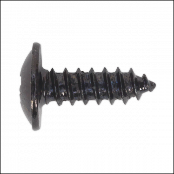Sealey BST4213 Self-Tapping Pozi Flanged Head Screw 4.2 x 13mm, Black - Pack of 100