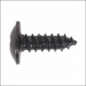 Sealey BST4213 Self-Tapping Screw 4.2 x 13mm Flanged Head Black Pozi Pack of 100