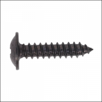Sealey BST4219 Self-Tapping Screw 4.2 x 19mm Flanged Head Black Pozi Pack of 100