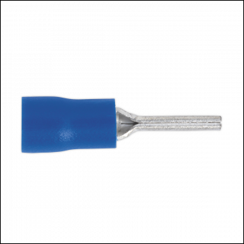 Sealey BT18 Easy-Entry Pin Terminal 12 x 1.9mm, Blue - Pack of 100