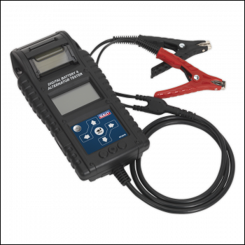Sealey BT2015 Digital Start/Stop Battery & Alternator Tester with Printer 6/12/24V