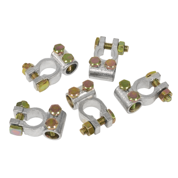 Sealey BTP21 Heavy-Duty Battery Terminal Positive 24V - Pack of 5