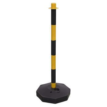 Sealey BYPB01 Post with Base - Black/Yellow