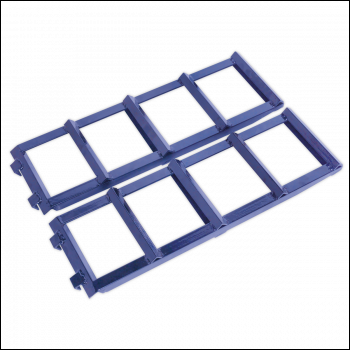 Sealey CAR2001 Car Ramp Extensions 400kg Each/800kg per Pair
